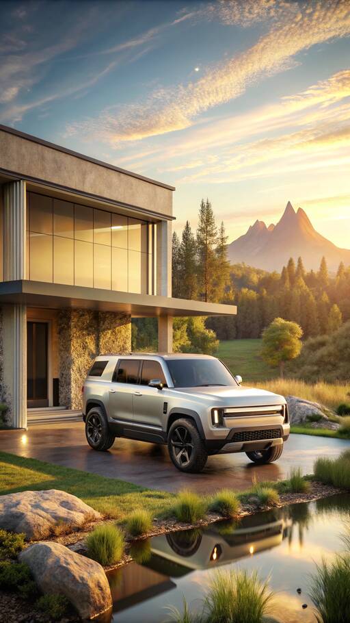 <b>Revolutionäre Sicherheit: Rivians Gear Guard im Fokus</b> • Rivian hat mit dem Gear Guard einen hohen Standard in der Fahrzeugsicherheit gesetzt. Seit der Einführung ist dieses Feature in jedem Rivian-Modell integriert und hat sich durch Over-the-Air-Updates ständig weiterentwickelt.
