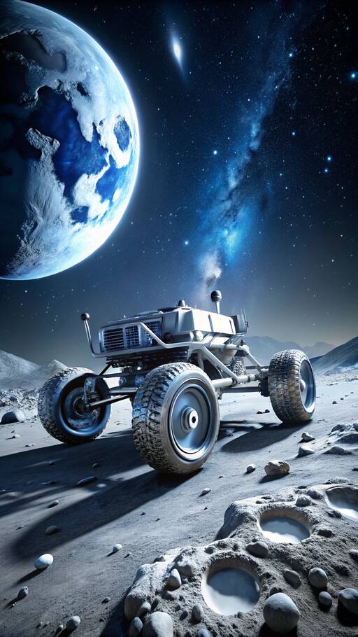 Michelin entwickelt innovative Reifen für den Mondrover