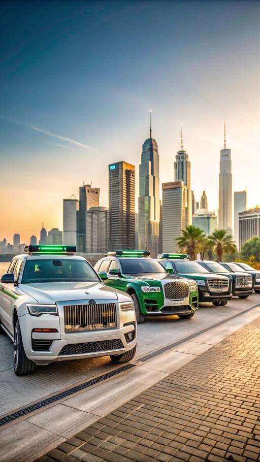 Dubai Polizei: Luxus auf Verbrecherjagd