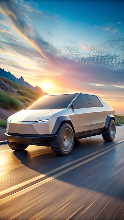 <b>Die Cybertruck-Revolution: Tesla Erfindet das Steuerrad Neu</b> • Der Cybertruck wird mit einem Yoke gesteuert, das sich in nur 340 Grad von Anschlag zu Anschlag bewegt. Durch den digitalen Ansatz kann Tesla das Lenkverhalten maßgeschneidert anpassen: blitzschnell bei langsamen Geschwindigkeiten und entspannter bei Autobahntempo.