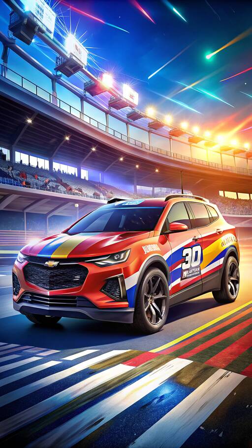 <b>Chevrolet verwandelt den elektrischen Blazer SUV in ein NASCAR-Prototyp</b> • Der Chevrolet Blazer EV.R, ähnlich dem Chevrolet Camaro Cup-Wagen, basiert auf dem NASCAR Next Gen Rennwagen. Er teilt das einheitliche Chassis, die Räder, Bremsen, bestimmte Karosserieteile und aerodynamische Merkmale wie den Splitter, den Flügel, den Diffusor und den Unterboden. Dadurch ist der Blazer EV.R im Grunde identisch mit dem Ford unter der Oberfläche. Er besitzt den gleichen 1.300 PS starken Tri-Motor-Antrieb (ein Motor vorne, zwei hinten) sowie einen flüssigkeitsgekühlten 78-kWh-Akkupack.