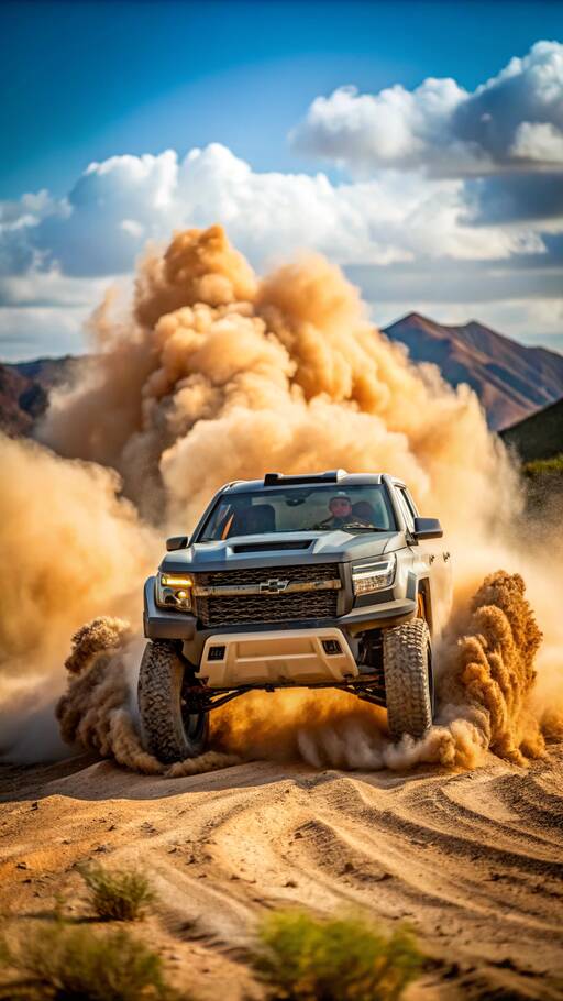 Електричний звір: Chevy Silverado EV ZR2 2025 готовий до гонок