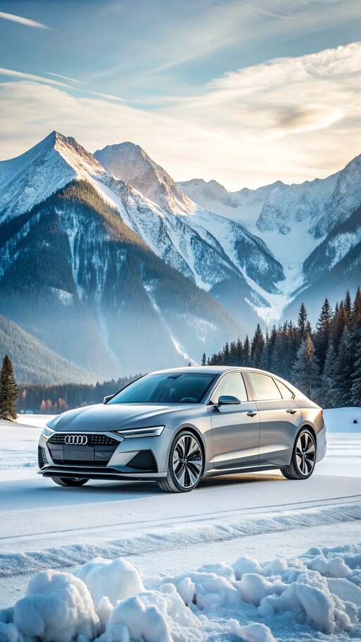Slippery Journeys: Traversing Austria in the Audi A6 e-tron
