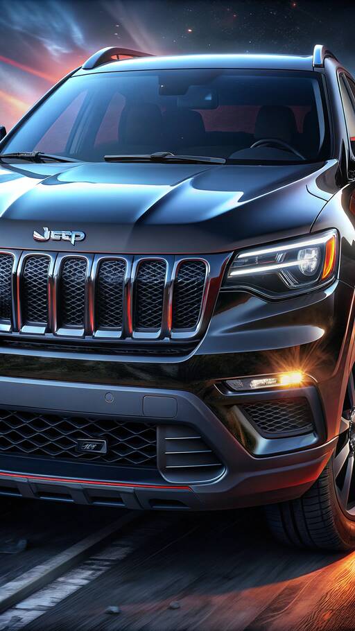 <b>2026 Jeep Cherokee: Rückkehr zur Box</b> • Jeep deutet an, dass unter der Haube des neuen Cherokee ein Hybrid-Antrieb steckt. Das könnte bedeuten, dass Jeep eine reine Hybrid-Version oder andere Antriebsvarianten plant, wie den bekannten 4xe Plug-in Hybrid oder eventuell eine Elektro-Variante. Die genauen Antriebe werden jedoch erst näher zur Markteinführung bekannt gegeben.